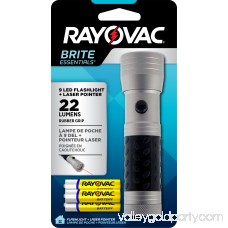 Rayovac Brite Essentials 3AAA LED Flashlight and Laser Pointer BELZ3AAA-BA 551725568